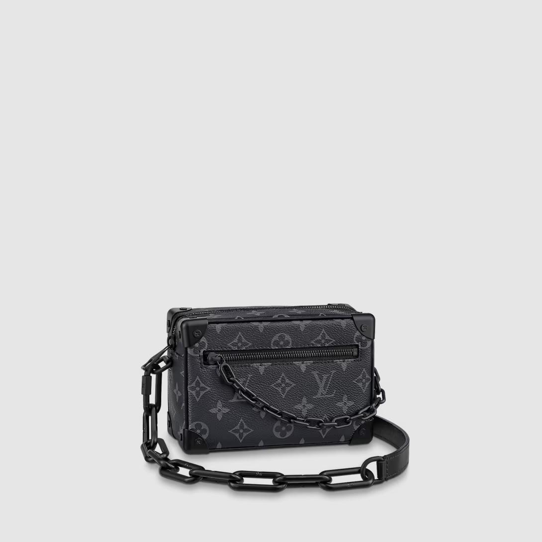 Túi Louis Vuitton Mini Soft Trunk Monogram Eclipse Nam Đen